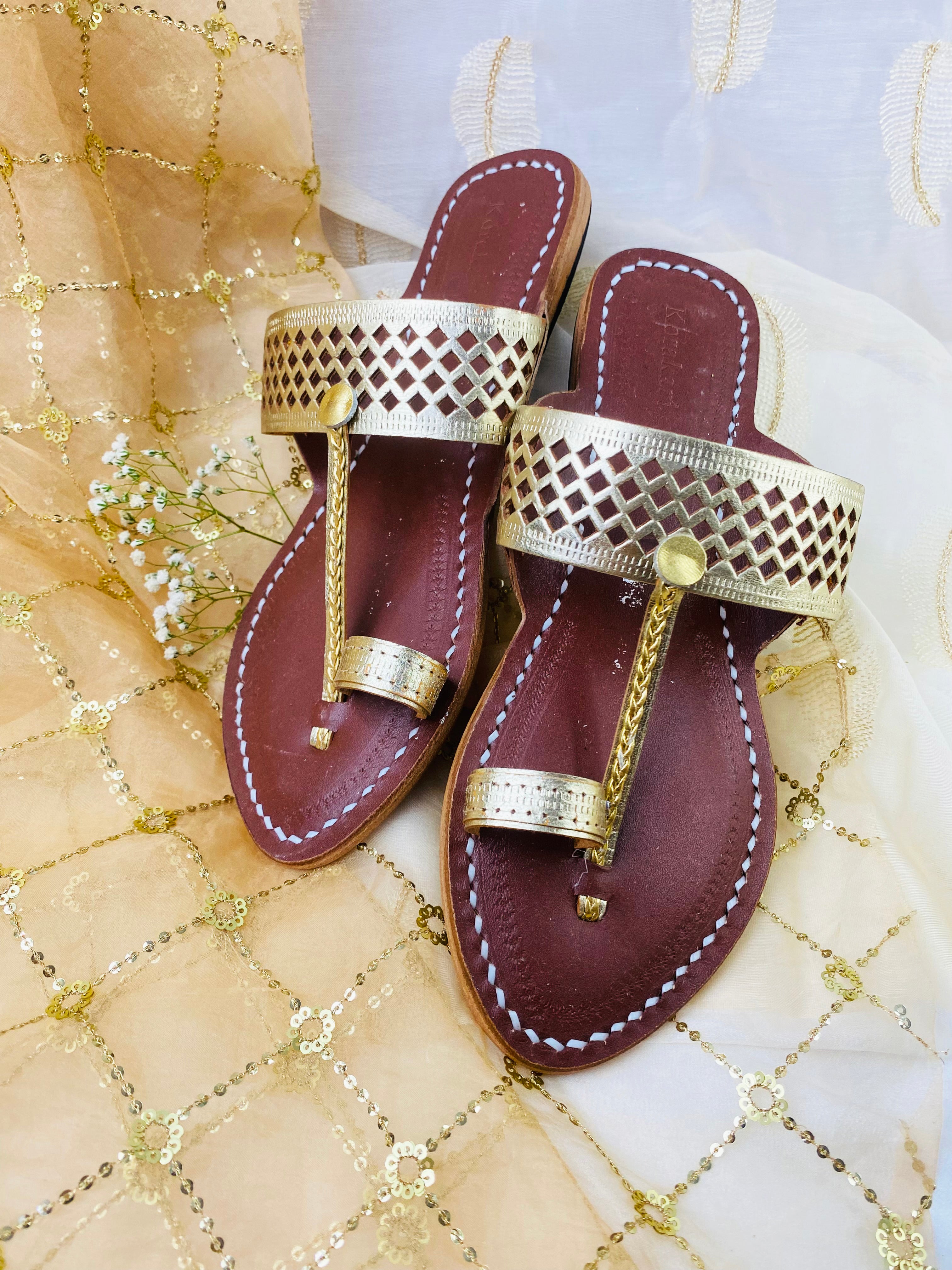 Wedding ladies clearance chappal