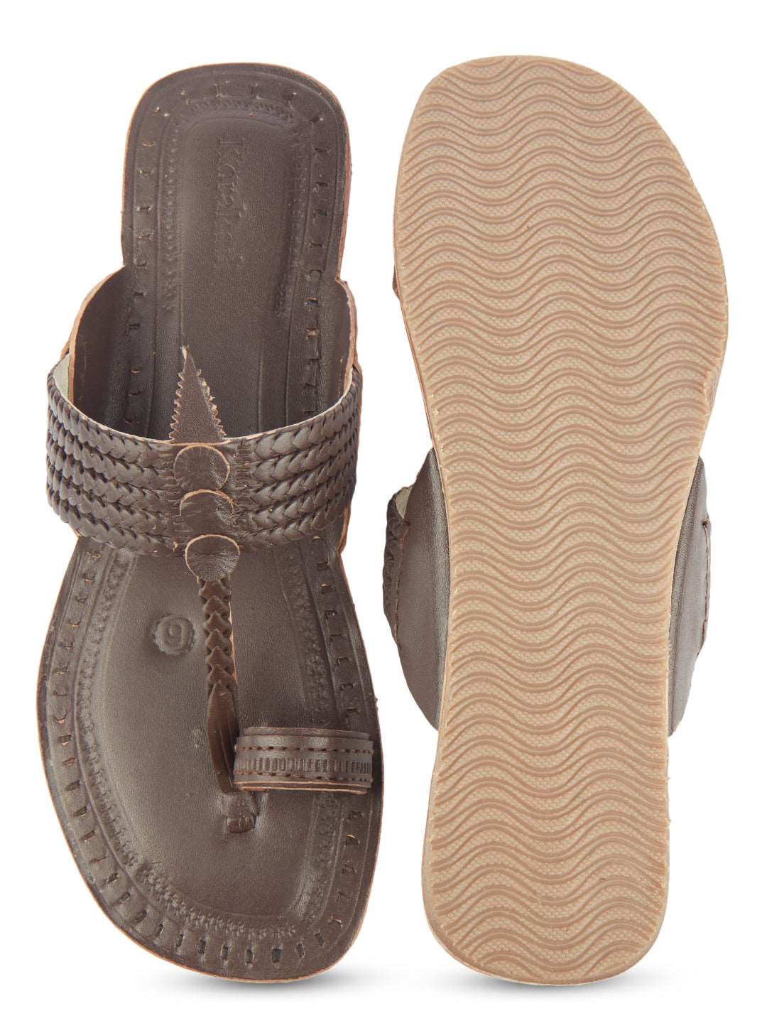 Vintage - Five Braids - Kolhapuri Chappal for women