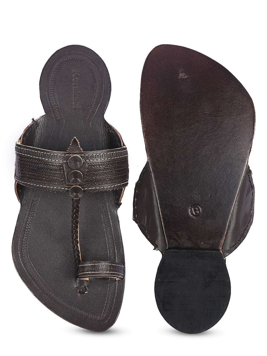 Original Brown - Men Kolhapuri Chappal