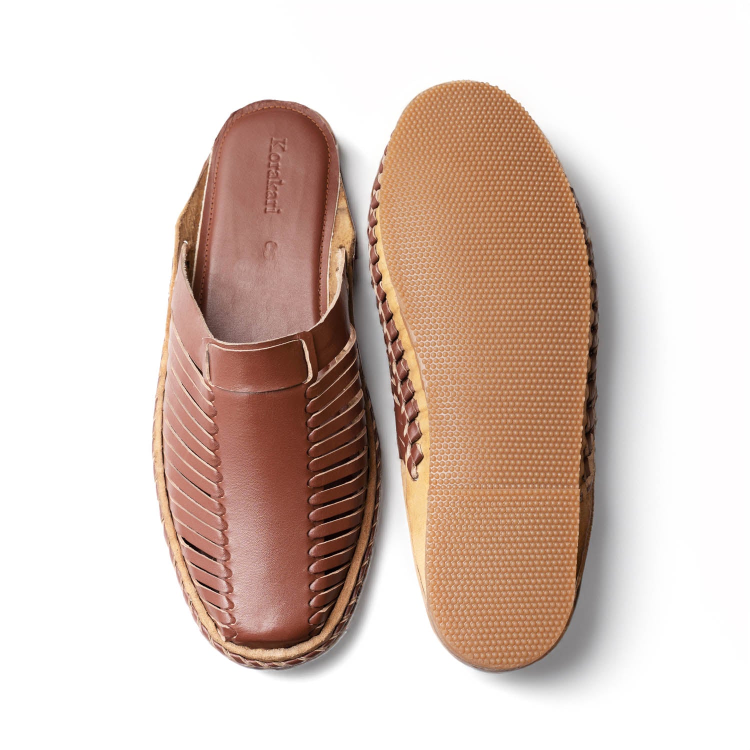 Brown Sherry - Kolhapuri Shoes (Bantu) for Men