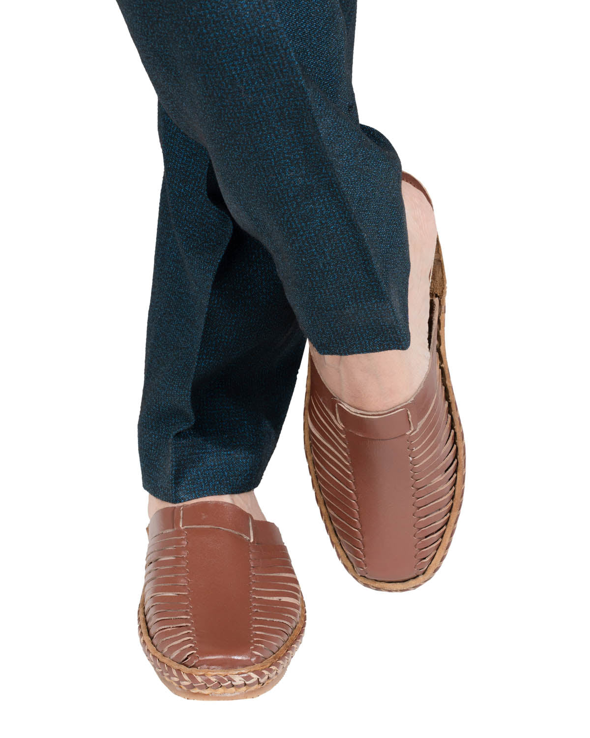 Brown Sherry - Kolhapuri Shoes (Bantu) for Men