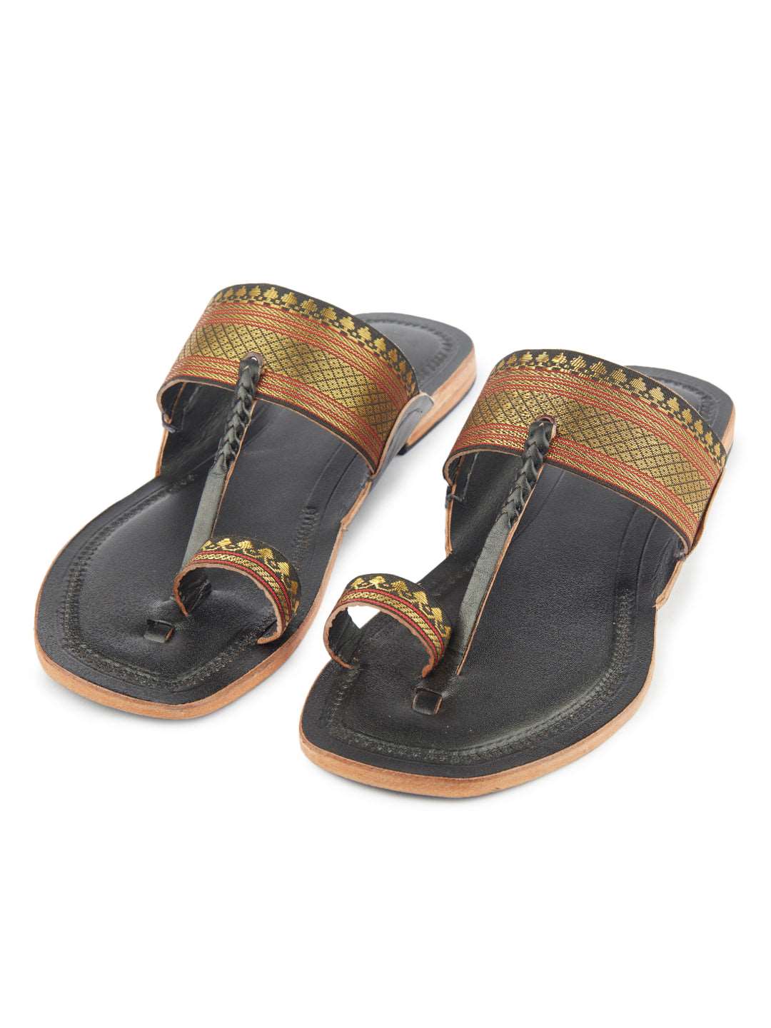 Buy KLIEV PARIS Women's & Girls Kolhapuri Chappal for Women Stylish Flat,  Ethnic Slippers and Fashion Sandals at Amazon.in