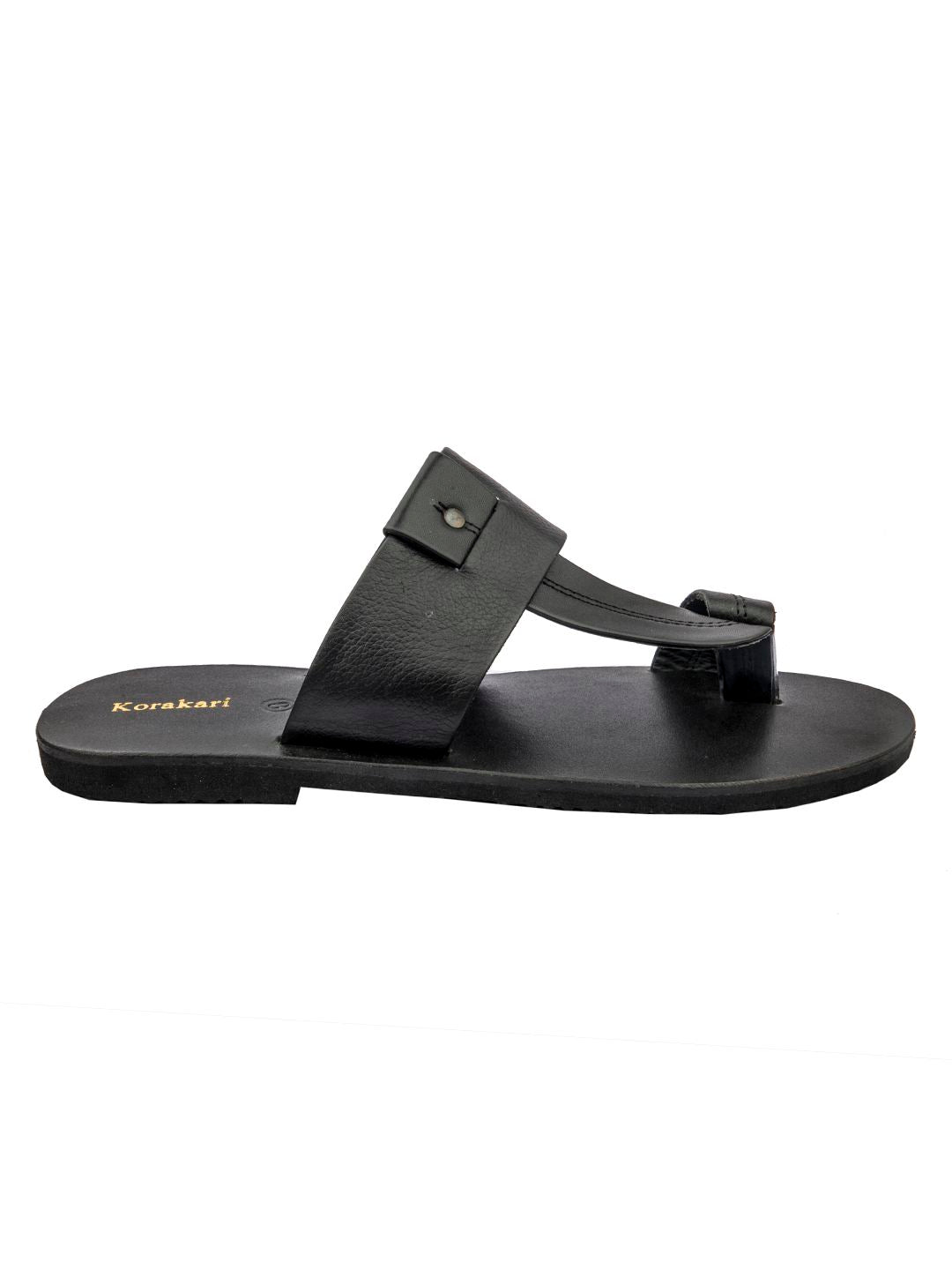 Mens leather thong online sandals