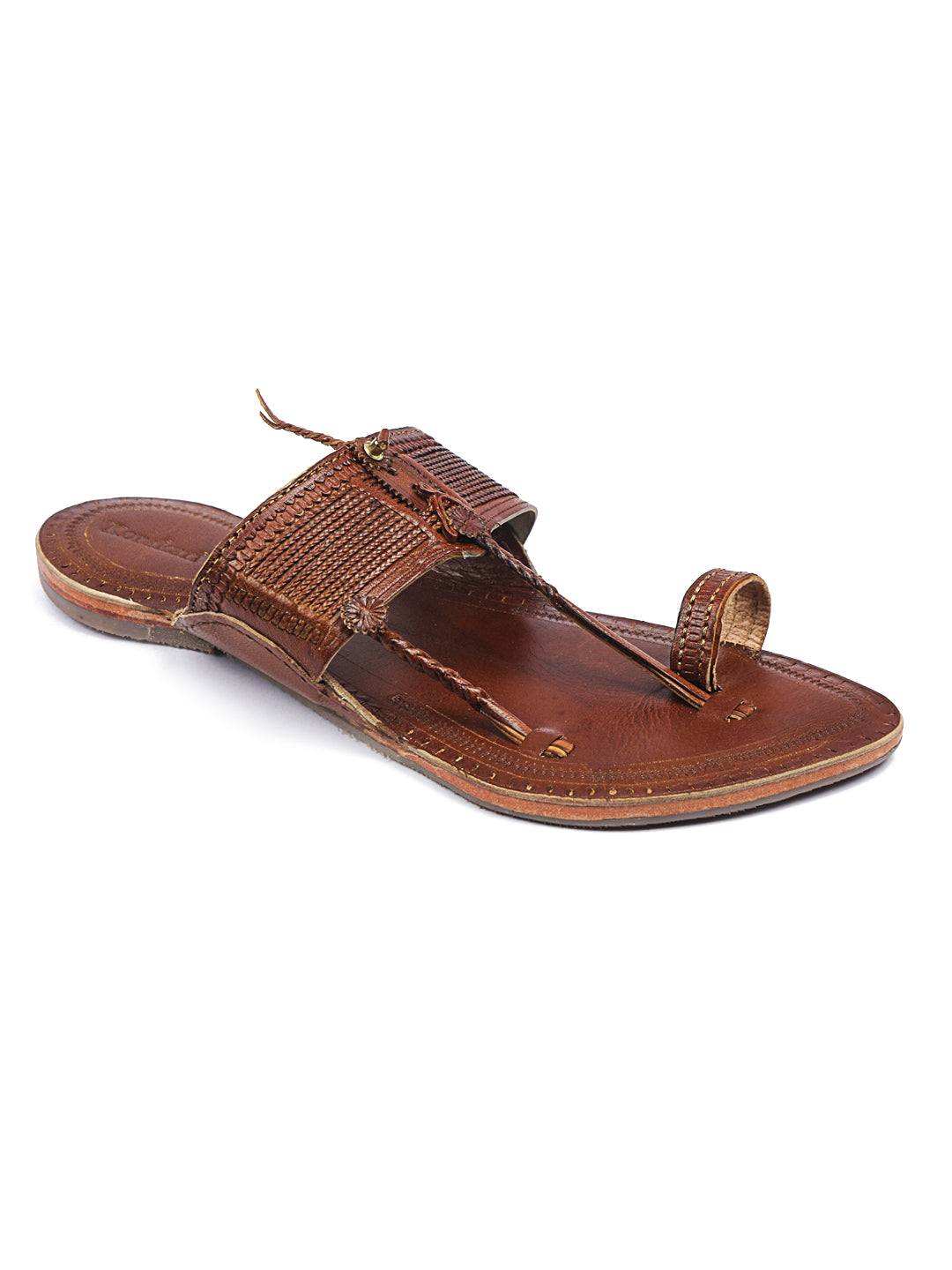 Kolhapuri Men Brown Sandals - Buy Kolhapuri Men Brown Sandals Online at  Best Price - Shop Online for Footwears in India | Flipkart.com