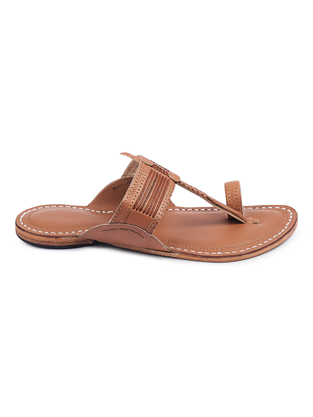 Leather discount chappal model