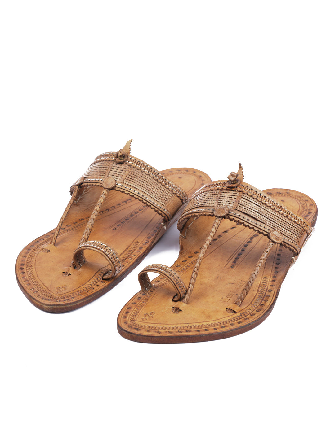 Indian best sale leather slippers