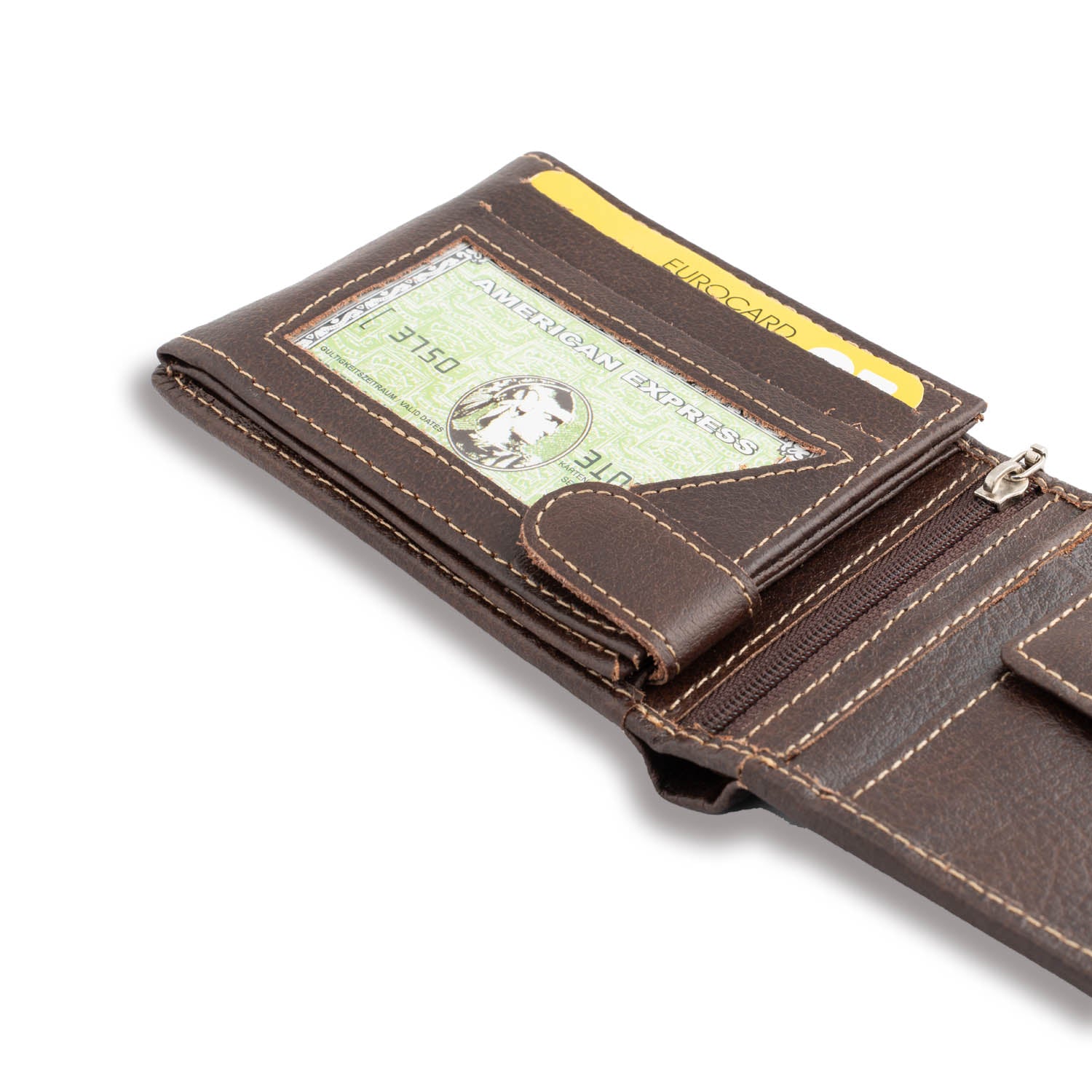 Classic Genuine Leather Brown Wallet