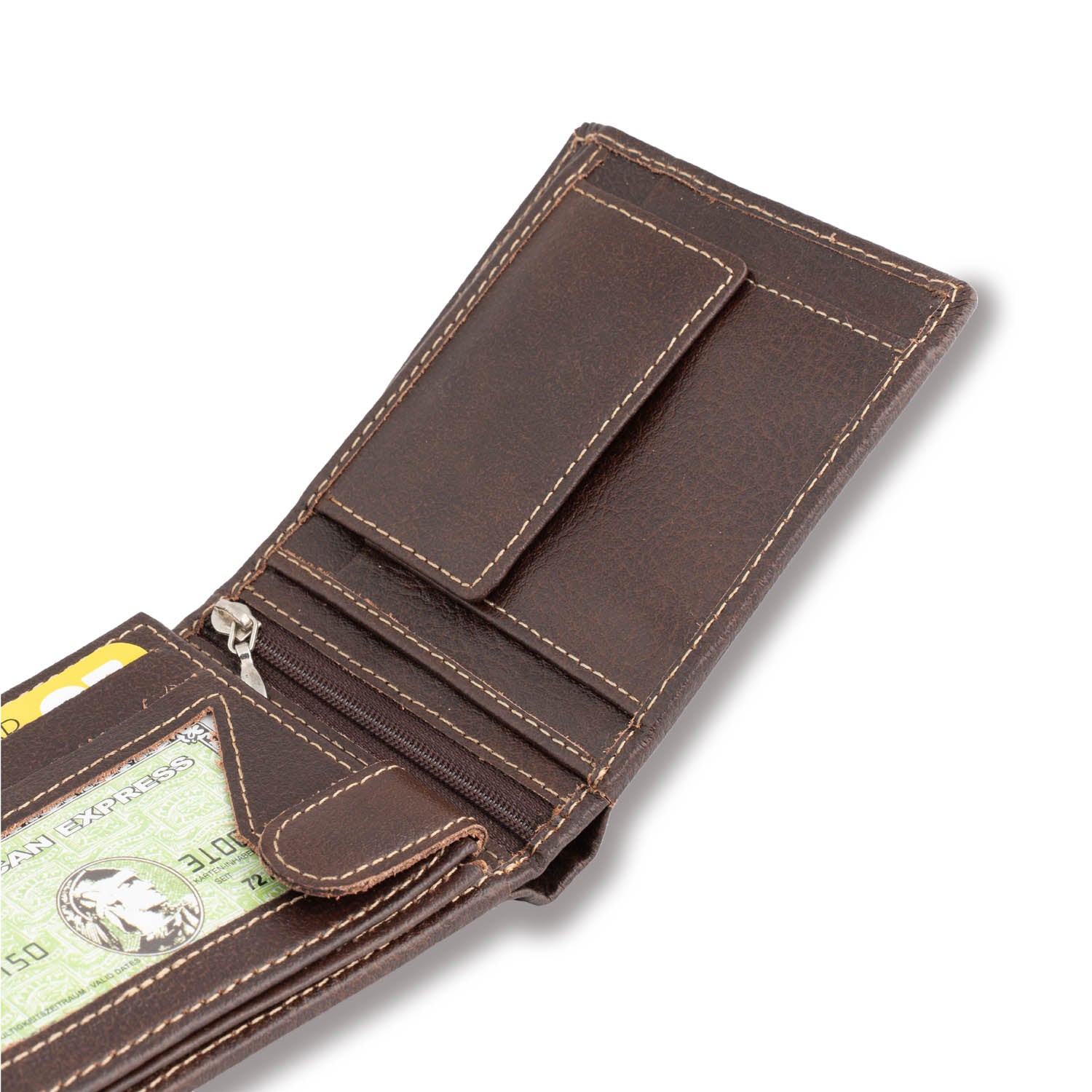 Classic Genuine Leather Brown Wallet