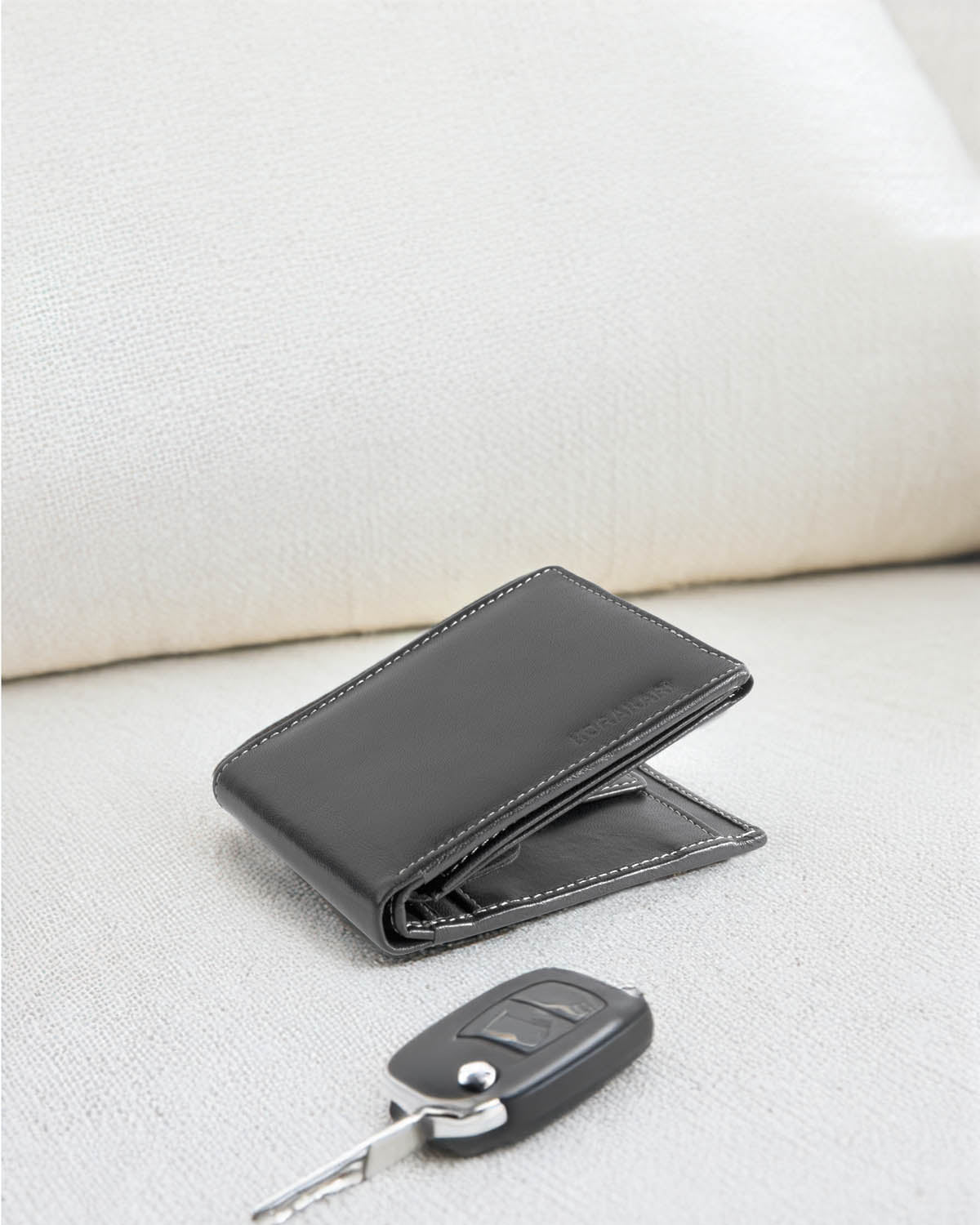 Luxurious Genuine Leather Black Wallet