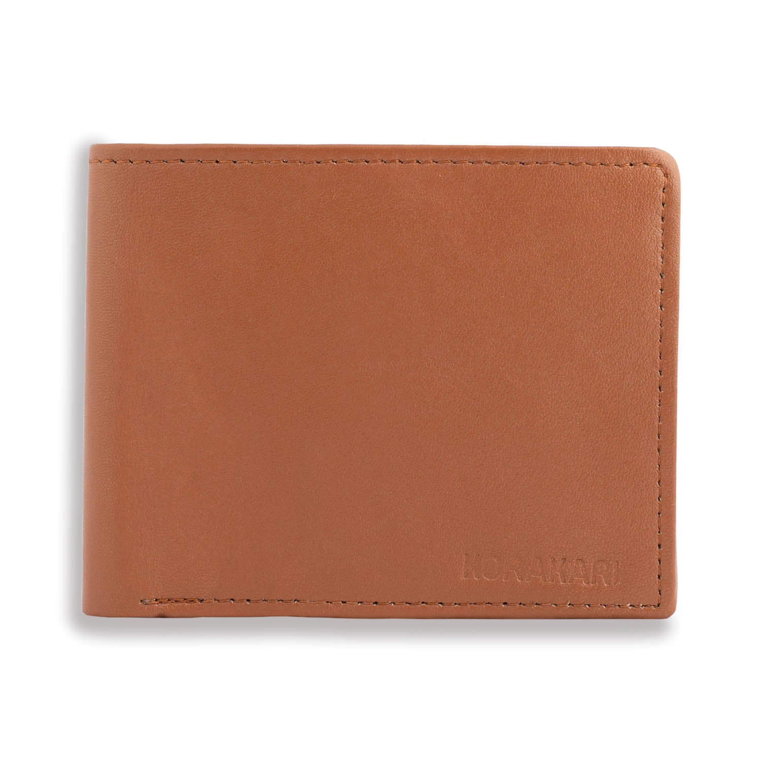 Handmade Pure Leather Light Brown Wallet