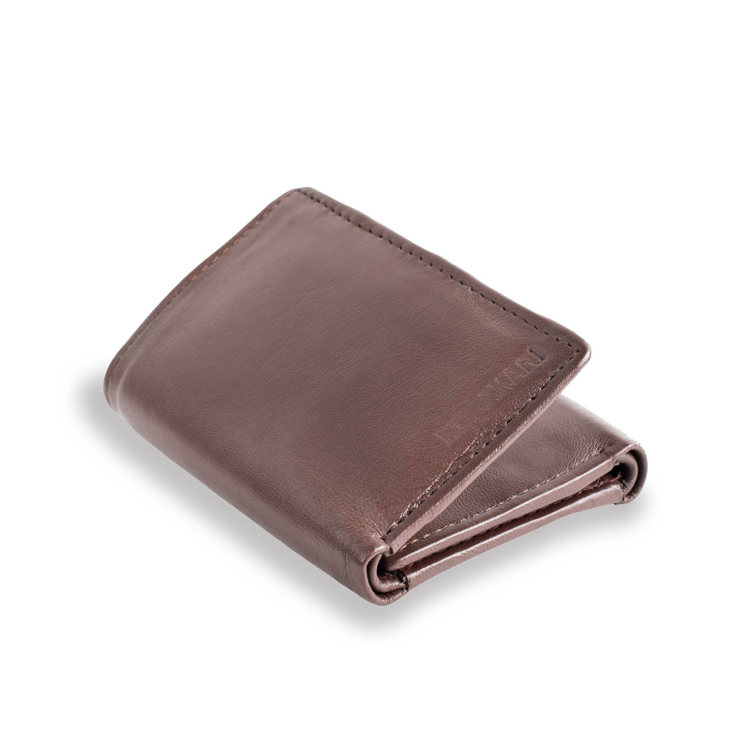 Stylish Handmade Pure Leather Brown Wallet