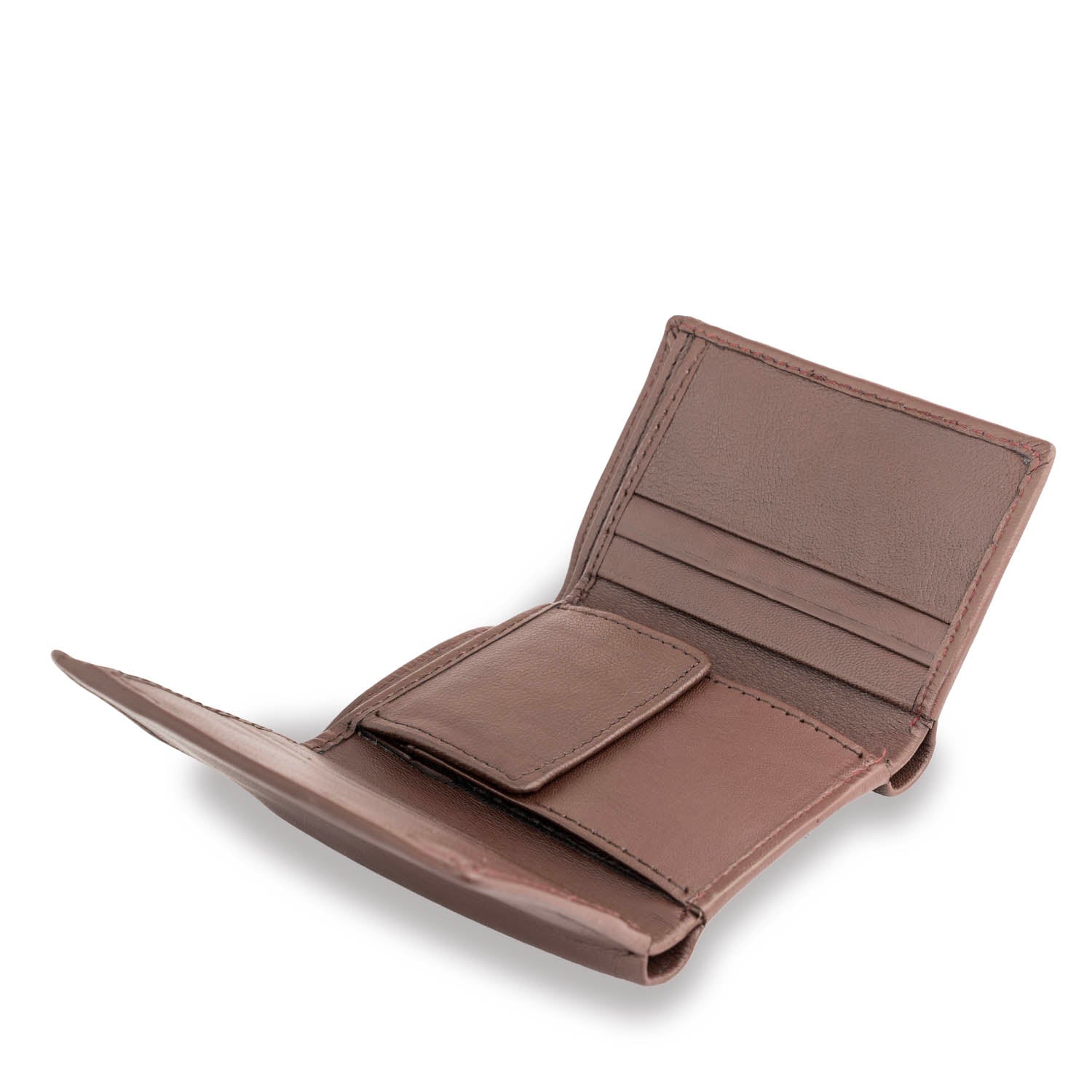 Stylish Handmade Pure Leather Brown Wallet